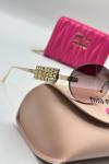 Miu Miu Pembe İthal Kadın Güneş Gözlüğü G3880-VLL