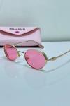 Miu Miu Pembe Cam Gold Çerçeve İthal Kadın Gözlük G4617-VLL