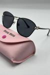 Miu Miu Square Siyah Gold İthal Kadın Gözlük G4659-ILY