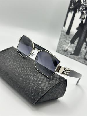 Miu Miu Yeni Sezon Gümüş Unisex Güneş Gözlüğü G1996-VLL
