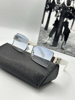 Miu Miu Yeni Sezon Beyaz Unisex Güneş Gözlüğü G1998-VLL