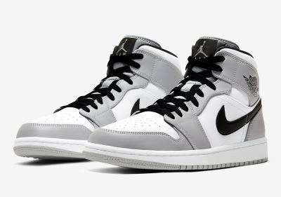 Nike Air Jordan 1 Mid Light Smoke Grey  A145