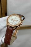 Patek Philippe Kahverengi Deri Kordon Erkek Kol Saati | S748