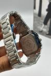 Patek Philippe Gümüş Mavi Kadran Erkek Kol Saat S807-VLL