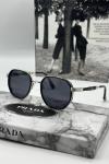 Prada Gümüş Siyah İthal Unisex Güneş Gözlüğü  G1831-VLL