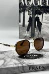 Prada Kahverengi  İthal Unisex Güneş Gözlüğü  G1832-VLL