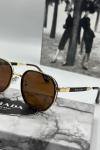 Prada Kahverengi  İthal Unisex Güneş Gözlüğü  G1832-VLL
