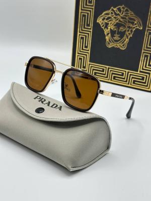 Prada Kahverengi İthal Erkek Güneş Gözlük G3220-VLL