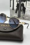 Prada Mavi Camlı Unisex Güneş Gözlüğü | G1507-VLL