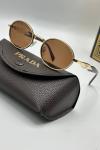 Prada Milano Kahverengi Unisex İthal Gözlük G3521-ILY