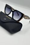 Prada PR 15WS Leopar Desenli Kadın Güneş Gözlüğü G4637-ILY