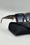 Prada PR 15WS Leopar Desenli Kadın Güneş Gözlüğü G4637-ILY