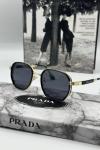 Prada Siyah-Gold  İthal Unisex Güneş Gözlüğü  G1828-VLL