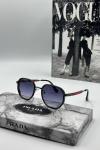 Prada Siyah-Kırmızı İthal Unisex Güneş Gözlüğü  G1835-VLL