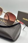 Prada Unisex Kahverengi İthal Güneş Gözlük G3456-VLL
