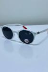 Ray-Ban Scuderia Ferrari Round Beyaz-Kırmızı Sap Unisex Gözlük G4405-VLL