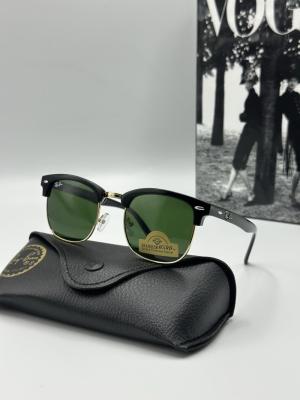 Rayban Clubmaster Diamond Kırılmaz Cam Unisex Güneş Gözlüğü G2018- VLL