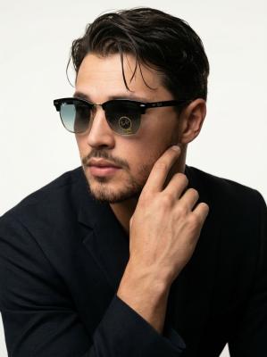 Rayban Clubmaster İthal Erkek Güneş Gözlük G3827-VLL