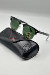 Rayban Clubmaster Yeşil İthal Erkek Güneş Gözlük G3840-VLL