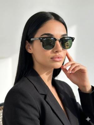 Rayban Clubmaster Yeşil İthal Unisex Gözlük G4077-VLL