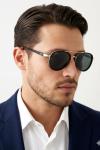 Rayban Damla Gold Çerçeve Siyah Cam İthal Erkek Gözlük G4331-VLL
