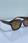 Rayban Elmas Kahverengi İthal Unisex Gözlük G4092-VLL
