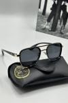 Rayban Ferrari Gold Siyah Cam İthal Unisex Güneş Gözlüğü | G2006-VLL