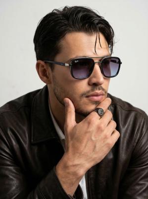 Rayban Ferrari Lacivert İthal Erkek Güneş Gözlük G3839-VLL