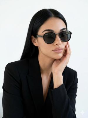 Rayban Ferrari Siyah İthal Unisex Gözlük G4167-VLL