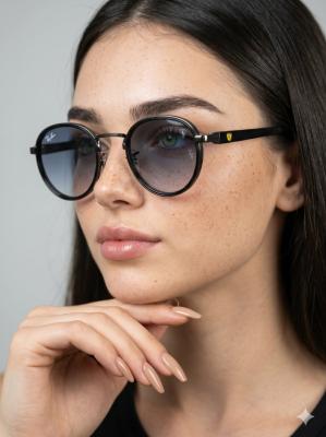 Rayban Ferrari Yuvarlak Mavi Saplı İthal Unisex Gözlük G4310-VLL