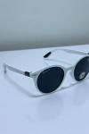 Rayban Ferrari Yuvarlak Beyaz Gri Saplı İthal Unisex Gözlük G4362-VLL