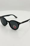 Rayban Ferrari Yuvarlak Siyah Sap İthal Unisex Gözlük G4499-VLL