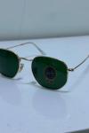 Rayban Gold Çerçeve Yeşil Cam İthal Erkek Gözlük G4322-ILY