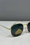 Rayban Hexagonal Classic Gold İthal  Unisex Gözlük G4458-VLL