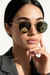 Rayban Round Flat Lenses İthal Kadın Gözlük G4407-VLL
