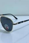 Rayban Siyah-Gold  İthal Erkek Gözlük G4046-ILY
