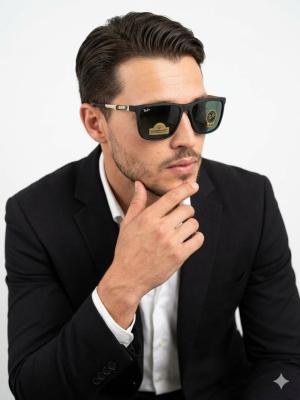 Rayban Siyah-Gold  İthal Erkek Gözlük G4201-ILY