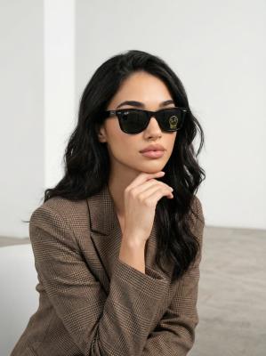 Rayban Wayfarer 2140 Eğimli Model Siyah İthal Unisex Gözlük G4419-VLL