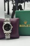 Rolex Taşlı Gümüş Kadın Saat | S605-VLL