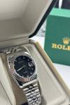 Rolex Taşlı Gümüş Kadın Saat | S605-VLL