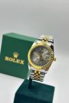 Rolex Taşlı Kadın Kol Saat S809-VLL