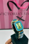 Swarovski Turkuaz-Gold  Kadın Kol Saati S800