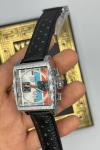 TAG Heuer Monaco Gümüş- Deri Kordon Erkek Kol Saat S791-VLL