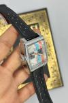 TAG Heuer Monaco Gümüş- Deri Kordon Erkek Kol Saat S791-VLL