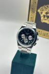 Tissot Siyah Kadran Gümüş Crono Erkek Kol Saat S785