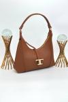 Tod s T Timeless Taba Deri Hobo Omuz Çantası VLT-436