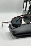 Tom Ford Leopar Çerçeve Siyah Cam Unisex Güneş Gözlüğü | G1980-VLL