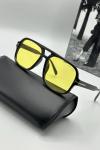 Tom Ford Siyah Çerçeve Sarı Cam Unisex Güneş Gözlüğü | G1979-VLL