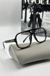 Tom Ford Siyah Çerçeve Şeffaf Cam Unisex Güneş Gözlüğü | G1984-VLL