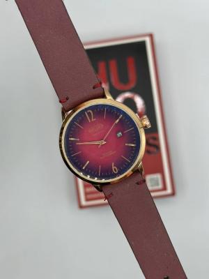 Welder Bordo Deri Kordon Erkek Kol Saat S925